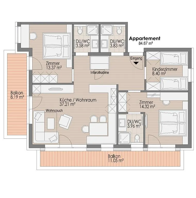 Apartment Lux Appartements Ischgl
